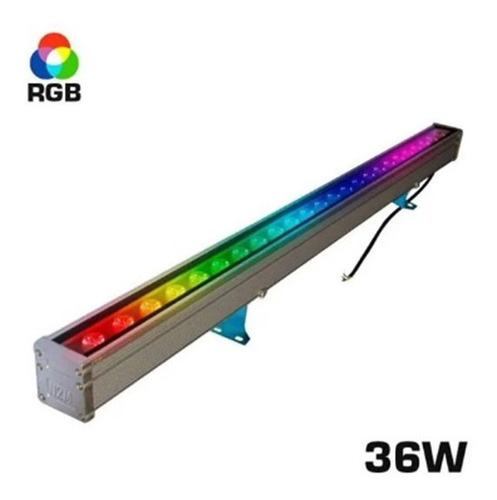 Reflector Lampara Led Bañador De Pared Rgb 36w 110/220v Ip65