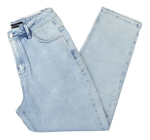 Cal a Jeans Feminina Lado Avesso Mom L12001 Parcelamento sem juros