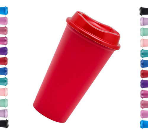 30 Vasos Reusables Para Cafe Tipo Star 16 Oz Bebida Caliente