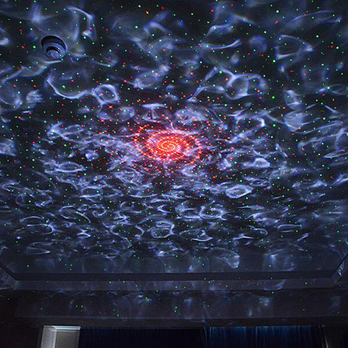 Proyector De Led Luz De Noche Estrellada Láser Negro