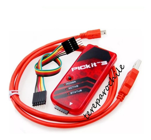 Pickit 3 Programador Icsp Microcontrolador Pic Micro Dspic