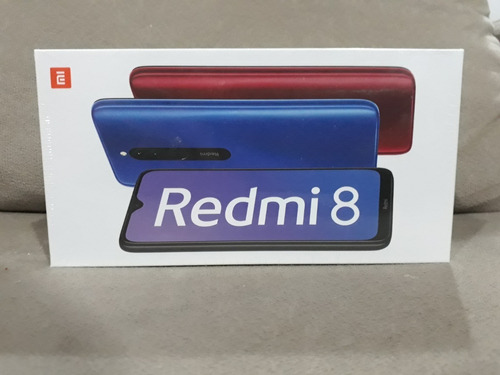 Celular Xiaomi Redmi 8 64gb 4gb Ram Azul