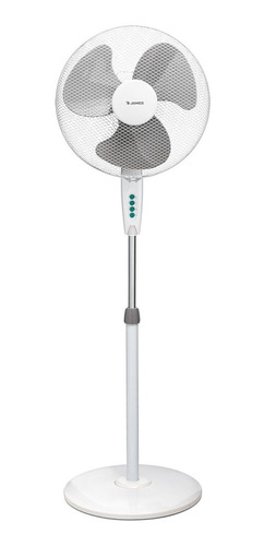 Ventilador De Pie James Vca 16 Pie Blanco 3 Aspas