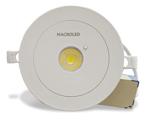 Macroled EML-COB-300 luz cob led de emergencia para embutir luz fría color blanco