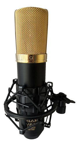 Micrófono Condensador Valvulado Mxl V69 Mogami Edition Negro