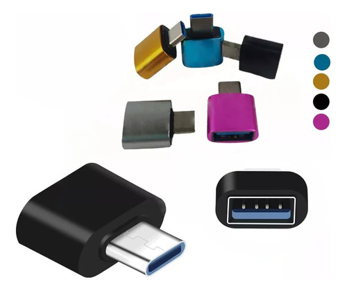 30x Adaptador Usb 3.1 Type-c Usb 3.0 Femea Celular Notebook