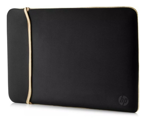 Funda Notebook Hp Reversible Negro Dorado 15.6