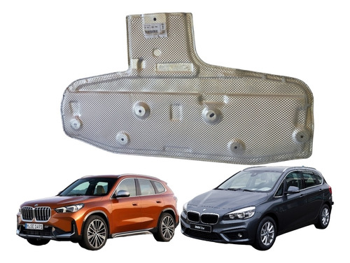 Defletor Capa Protetor Térmico Escape Bmw X1 51487290784