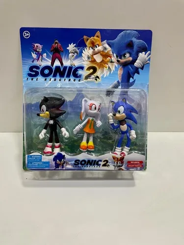 Set X 3 Mu ecos Sonic 2 The Hedghog