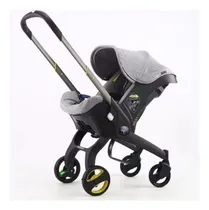 Comprar Papu Baby Carriola Autoasiento De Lujo Para Bebés 2-1 Color Gris oscuro Chasis Negro