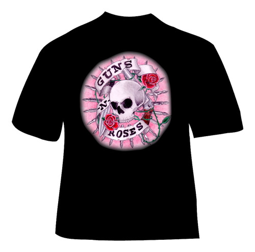 Polera Guns N' Roses - Ver 24 - Logo