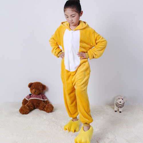 Pijamas De Invierno Para Niños De Flanela Animais Bonitos Co