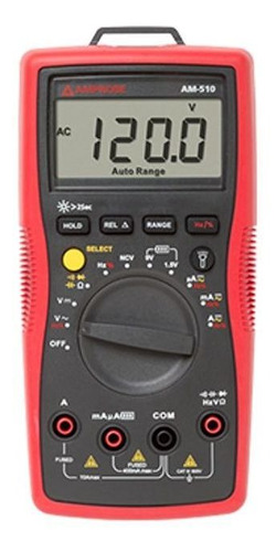 Multímetro Digital Temperatura 10a 600v Am-510 Amprobe