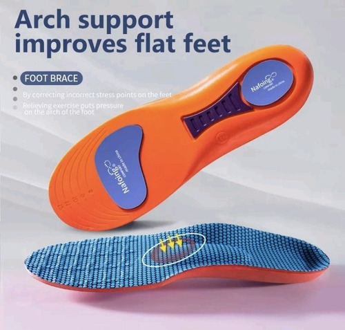 Plantilla Deportiva Futbol Pádel Impacto Pie Descanso Unisex