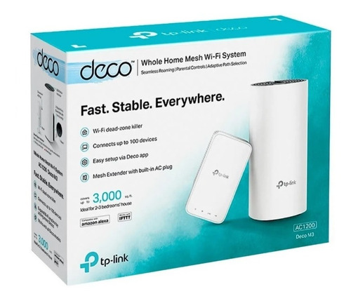 Sistema Wifi Mesh Tp-link Deco M3 Ac1200 (x2) Tecno Ofertazo