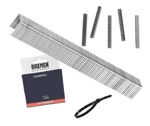 Grapas 8mm Para Grapadora Triple Bremen® 6661 Y 3685 X Local
