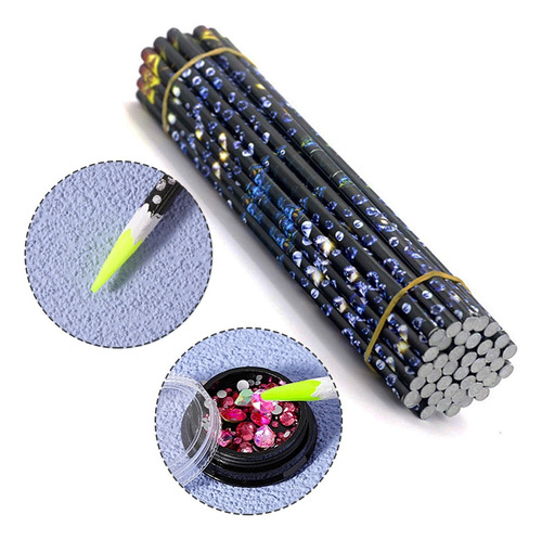 5 Unids/set Bolígrafo For Puntear Uñas, Recoger Diamantes