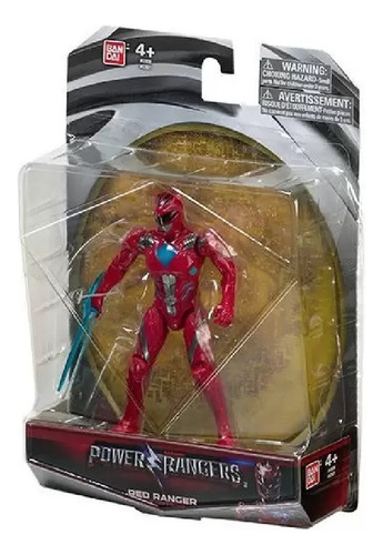 Figura Power Rangers The Movie Ranger Vermelho Da Sunny 1250