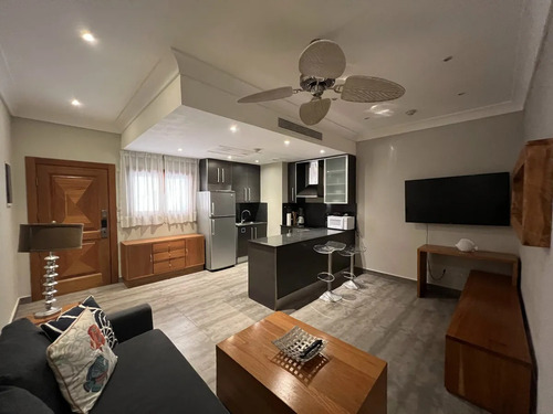Apartamento Amueblado En Venta En Fishing Lodge De La Marina De Cap Cana, Punta Cana, 1 Habitación