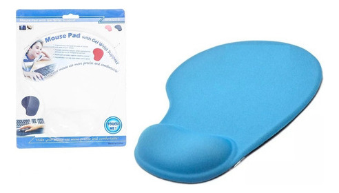 Mouse Pad Ergonomico Con Gel Alfombra Calidad Premiun 