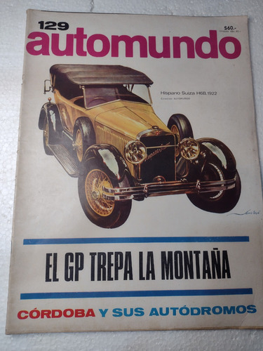 Revista Automundo  Nº129 Octubre 1967   