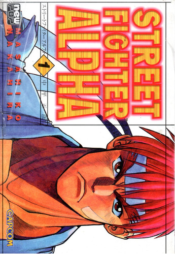 Street Fighter Alpha N° 01 - Em Português - Editora New Pop - Formato 14,5 X 21 - Capa Mole - Bonellihq Cx469 J23