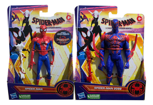 Spider-man 2099 + Spider-man Across The Spider-verse Figuras