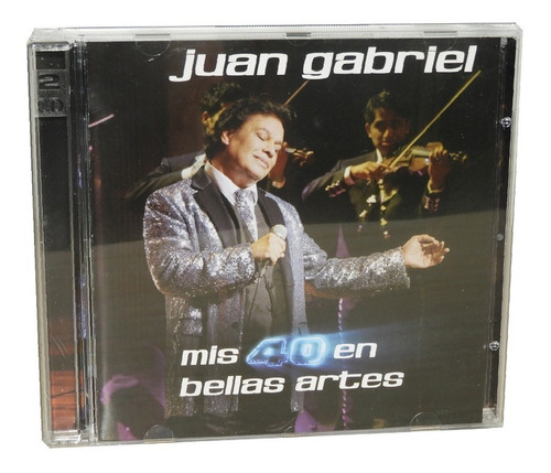 Juan Gabriel - Mis 40 Bellas Artes Cd Universal Music 2014