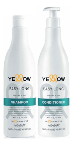 Yellow Easy Long Shampoo Y Acondicionador Fortalecedor
