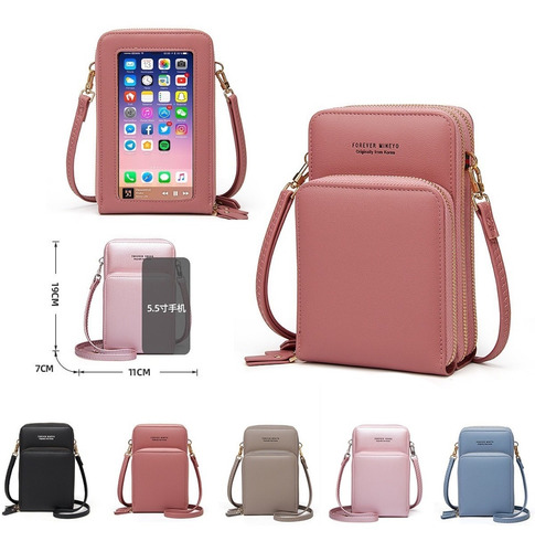 Bolso Porta Celular- Multifuncional Para Mujer De Calidad