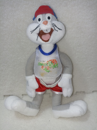 Peluche 22cm Bugs Bunny Pato Lucas Space Jam 1996 Mcdonald's Multicolor (Usado)