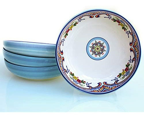 Cuencos De Pasta Coleccion Euro Ceramica Zanzibar, Juego D