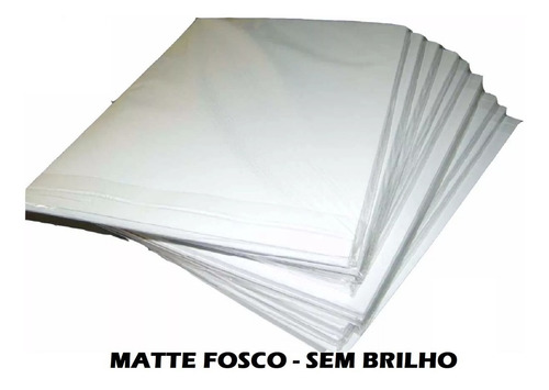 Papel Fotográfico 230g Matte A4 À Prova D´água 100 Folhas