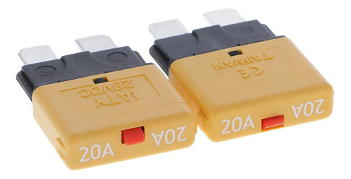 4x Fusible 15a 20a 28v Disyuntor De Automotrices Para