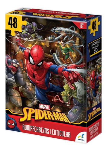 Rompecabezas Especial Lenticular Novelty Spider-man
