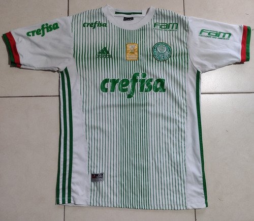 Camiseta De Fútbol Del Club Palmeiras De Brasil Usada