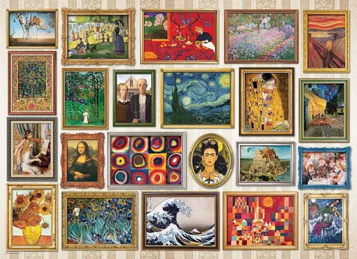 Rompecabezas de arte outlet