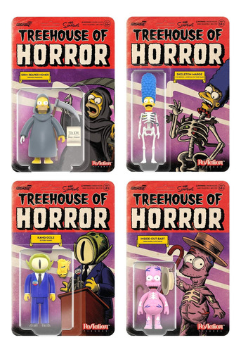 Figura De Acción Super7 The Simpsons Treehouse Of Horror Bar