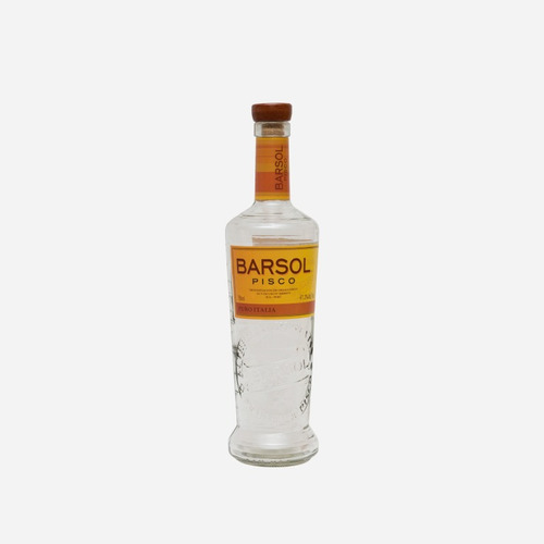 Pisco Peruano Barsol Puro Italia Botella 750ml