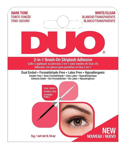 Duo Adhesives, 2-in-1 Brush-on 