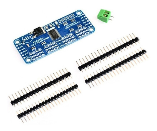 Controlador De Servos 16 Ch 12-bit Driver I2c Pca9685 Pwm