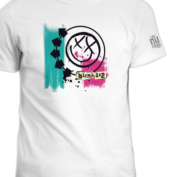 Camiseta Blink 182 Logo Rock Punk Dama Mujer Phd 