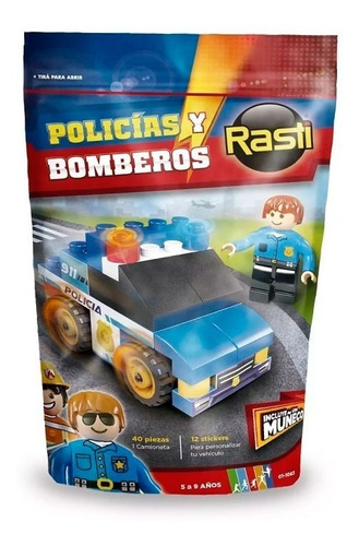 Rasti Doy Pack Policía 43 Piezas 01-1083