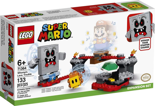 Set Juguete De Construc Lego Super Mario Whomp S Lava 71364