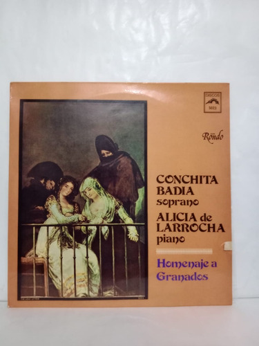 Conchita Badia- Homenaje A Granados- Lp, Argentina, 1977