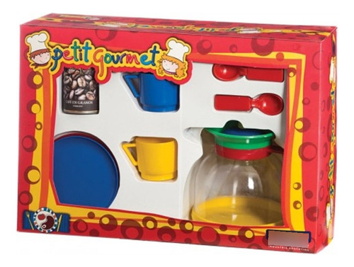 Juego De Café Petit Gourmet Lionel`s Blister Cocina 