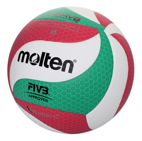 Imagen 9 de 9 de Balón Voleibol Molten V5m5000 Flistatec Piel Sintética No. 5