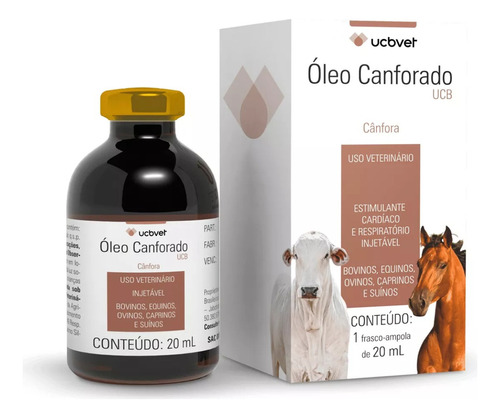 Óleo Canforado 20ml - Ucb