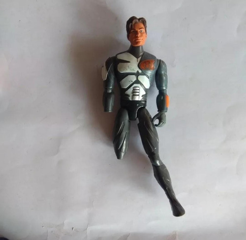Max Steel Muñeco Ropa Militar Traje Azul Combate Lote Doll (Usado)