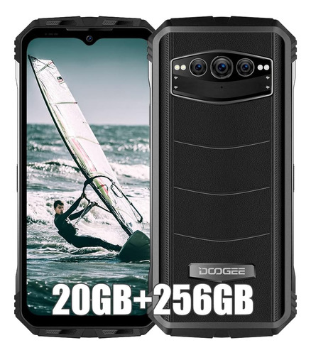 Doogee S100 Rugged Smartphone, Mtk Helio G99 20gb+256gb Android 12 Cámara De Visión Nocturna De 08mp + 20mp 6.58  Fhd+, 10800mah 66w Charge- Negro